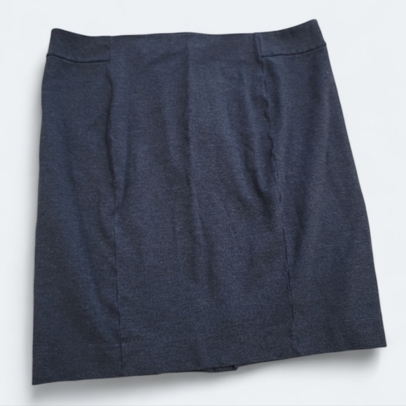 Lands End Gray Career Skirt Size 18 W - Picture 1 of 13
